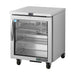 True Refrigeration Undercounter Foodservice Refrigerator - 1 Glass Swing Door - TUC-27G-HC-FGD01
