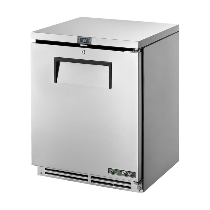 True Refrigeration Undercounter Foodservice Freezer - 1 Solid Swing Door - TUC-24F-HC-
