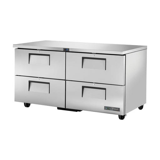 True Refrigeration Undercounter Foodservice Refrigerator - 4 Drawers - TUC-60D-4-HC