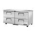 True Refrigeration Undercounter Foodservice Refrigerator - 4 Drawers - TUC-60D-4-HC