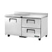True Refrigeration Worktop Counter Refrigerator - 2 Drawers + 1 Solid Swing Door - TWT-60D-2-HC