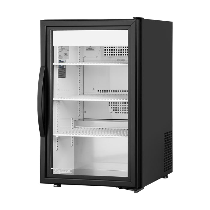 True Refrigeration Counter-Top Retail Merchandiser Refrigerator - 1 Glass Swing Door - GDM-06-34-HC~TSL01