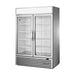 True Refrigeration Upright Retail Merchandiser Refrigerator - 2 Full Glass Swing Doors - GDM-49-HC~FGD01