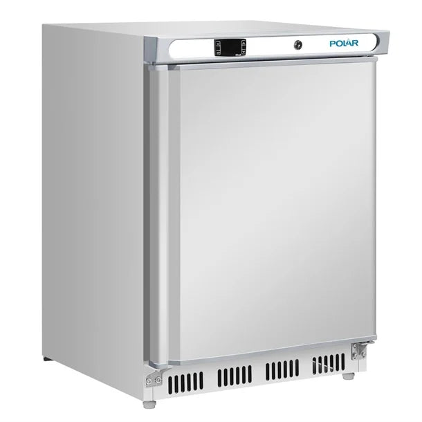 Polar C-Series 1 Solid Door Stainless Steel Under Counter Fridge 150L - PC002-A