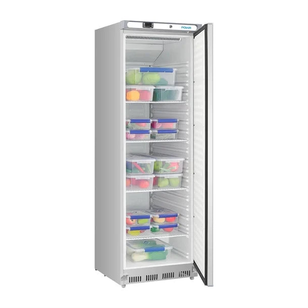 Polar C-Series 1 Solid Door Upright Fridge 400L Stainless Steel - PC004-A