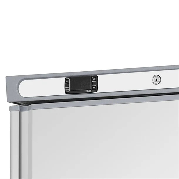 Polar C-Series 1 Solid Door Upright Fridge 400L Stainless Steel - PC004-A