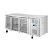 Polar U-Series Three Door Counter Fridge with Glass Doors 465Ltr - UA069-A