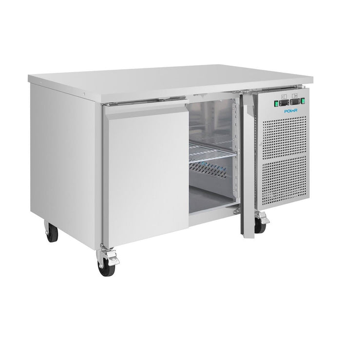 Polar U-Series Double Door Counter Fridge/Freezer - UA086-A