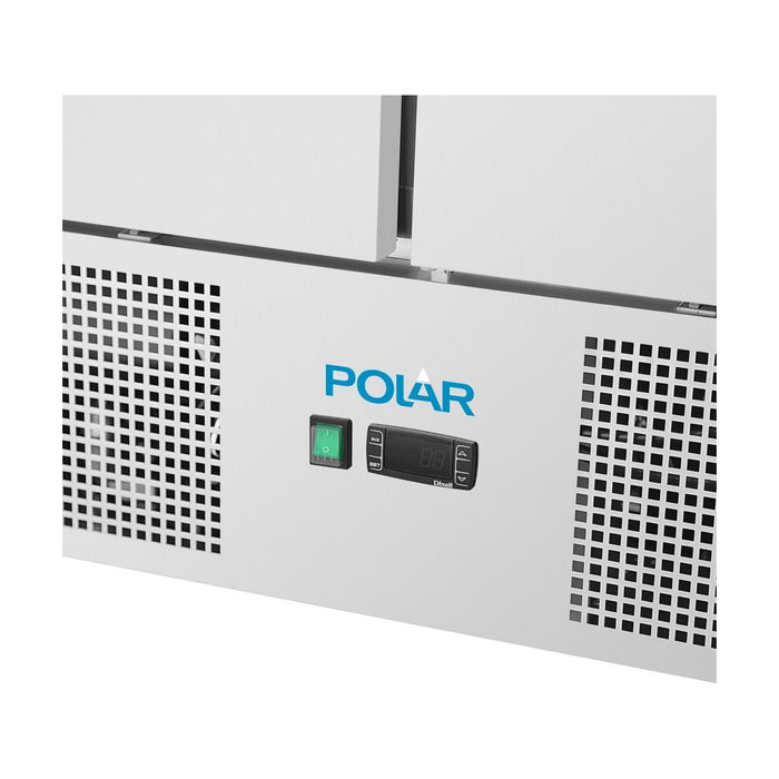 Polar U-Series Two Door Ventilated Counter Fridge - UA089-A