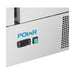 Polar U-Series Ventilated Three Door Counter Fridge - UA090-A