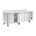 Polar U-Series Four Door Counter Fridge with Upstand - UA095-A