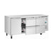 Polar U-Series Four Drawers and One Door Counter Fridge - UA103-A