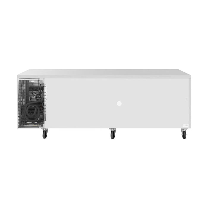 Polar U-Series Double Door Counter Fridge 616Ltr - UA104-A