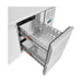 Polar U-Series One Door and Two Drawer Counter Fridge - UA108-A
