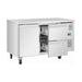 Polar U-Series One Door and Two Drawer Counter Fridge - UA108-A
