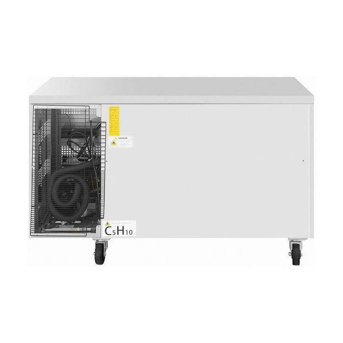 Polar U-Series One Door and Two Drawer Counter Fridge - UA108-A
