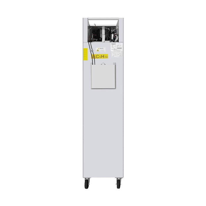 Polar U-Series Slimline Single Door GN Cabinet Fridge 292Ltr - UA110-A