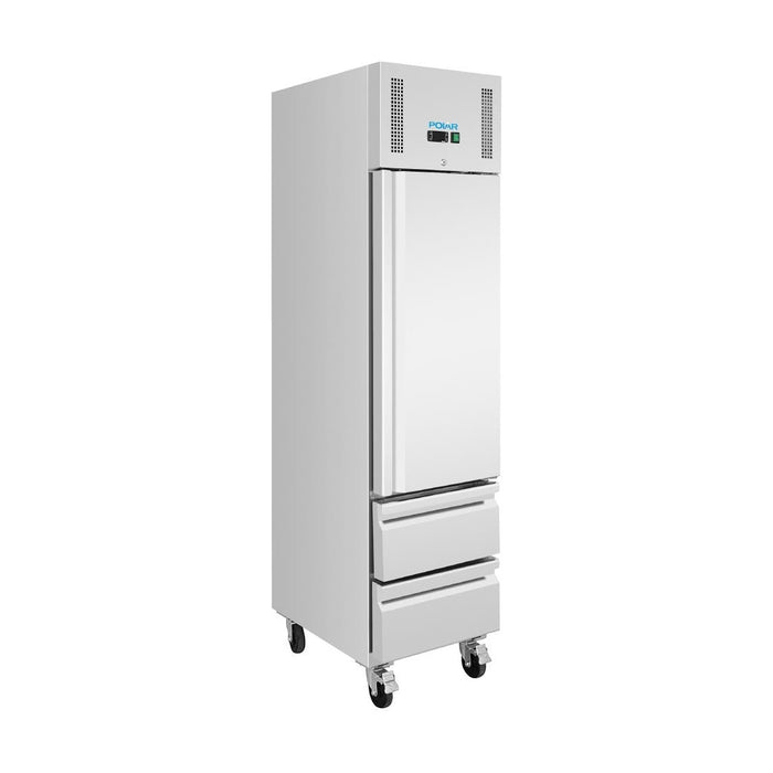 Polar G-Series Slimline Single Door & Two Drawer GN Cabinet Refrigerator - UA112-A