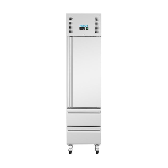 Polar G-Series Slimline Single Door & Two Drawer GN Cabinet Refrigerator - UA112-A