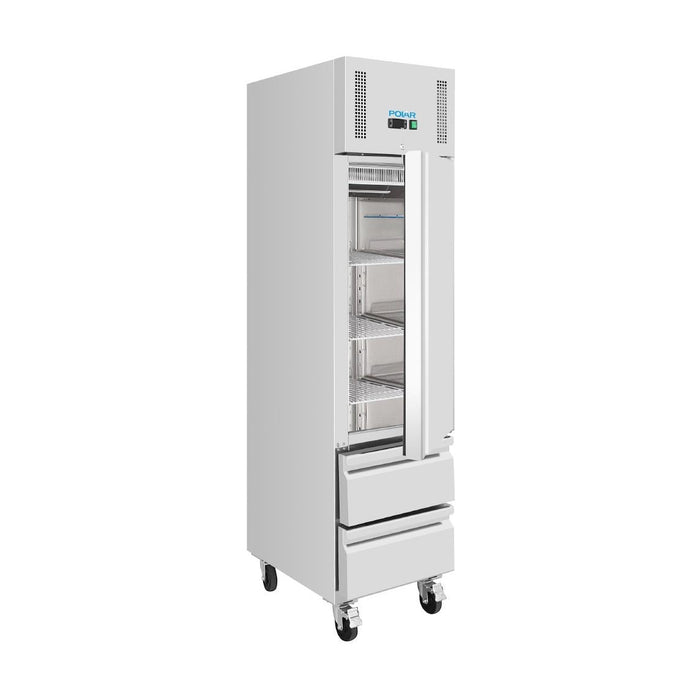 Polar G-Series Slimline Single Door & Two Drawer GN Cabinet Refrigerator - UA112-A