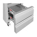 Polar G-Series Slimline Single Door & Two Drawer GN Cabinet Refrigerator - UA112-A