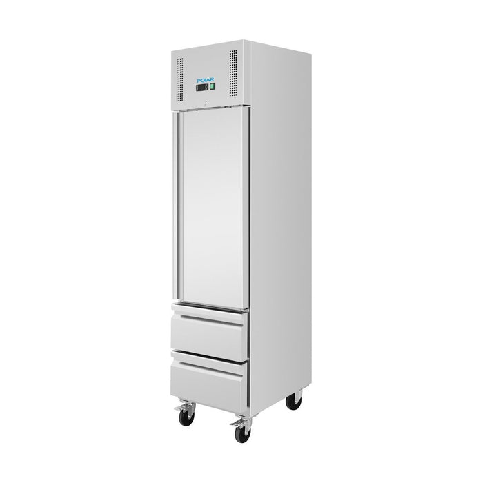 Polar G-Series Single Door and 2 Drawer Slimline GN Cabinet Freezer - UA116-A