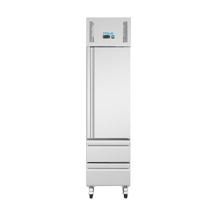 Polar G-Series Single Door and 2 Drawer Slimline GN Cabinet Freezer - UA116-A