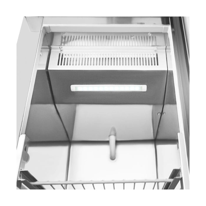 Polar G-Series Single Door and 2 Drawer Slimline GN Cabinet Freezer - UA116-A