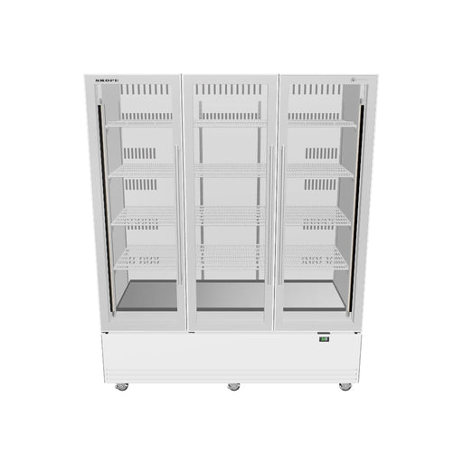SKOPE ActiveCore BME 3 Glass Door Display or Storage Fridge 1433L - BME1500N-A - 3D model (White Interior / White Exterior)