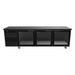 SKOPE BackBar 3 Glass Swing Door SlimLine Fridge - SL.3.GSW - 3D model (Black)