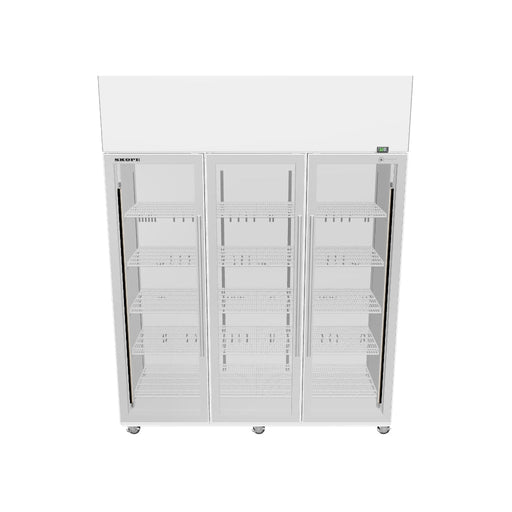 SKOPE ActiveCore TME 3 Glass Door Display or Storage Fridge 1399L - TME1500N-A - 3D model (White Interior / White Exterior)