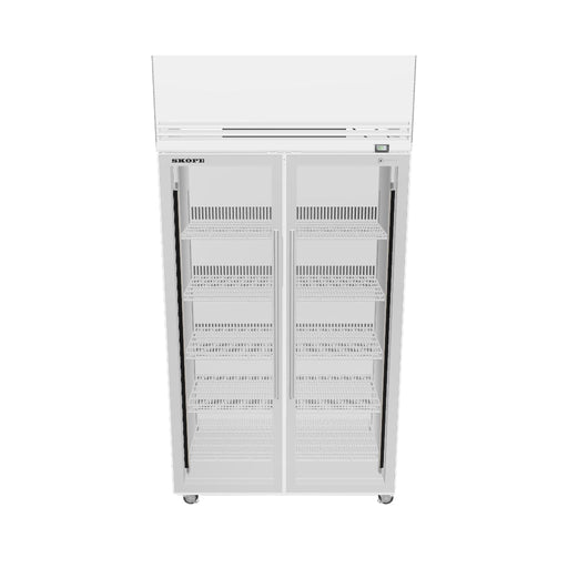 SKOPE ActiveCore TMF 2 Glass Door Upright Display or Storage Freezer 980L - TMF1000N-A - 3D model (Stainless Steel)