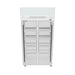 SKOPE ActiveCore TMF 2 Glass Door Upright Display or Storage Freezer with Lit Sign 980L - TMF1000N-AC - 3D model (Stainless Steel)