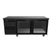 SKOPE BackBar 2 Glass Swing Door CounterLine Fridge - CL.2.GSW - 3D model (Black)
