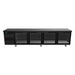 SKOPE BackBar 4 Glass Swing Door SlimLine Fridge - SL.4.GSW - 3D model (Black)
