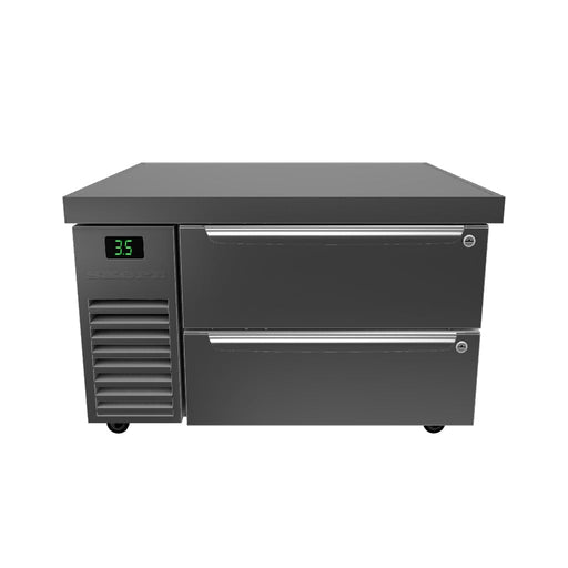 SKOPE ProSpec Two Drawer, One Bay, ChefBase GN 1/1 Fridge 147L - PG11.CBR.1.D2 - 3D model (Stainless Steel)