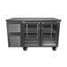 SKOPE ReFlex 2 Glass Door Underbench GN 1/1 Compatible Fridge - RF7.UBR.2.GD - 3D model (Stainless Steel)