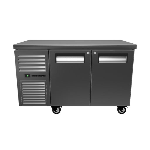 SKOPE ReFlex 2 Solid Door Underbench GN 1/1 Compatible Freezer - RF7.UBF.2.SD - 3D model (Stainless Steel)