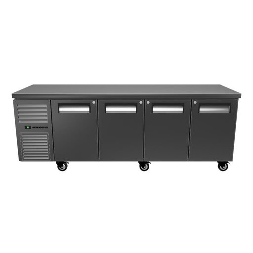 SKOPE ReFlex 4 Solid Door Underbench GN 1/1 Compatible Fridge - RF7.UBR.4.SD - 3D model (Stainless Steel)