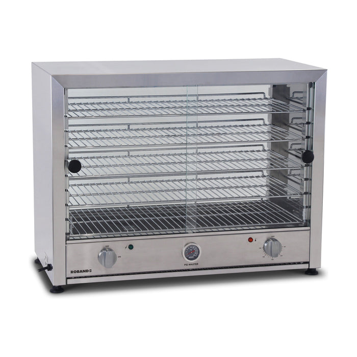 Roband Pie and Food Warmer Glass Door Both Side - 100 Pies - PM100G