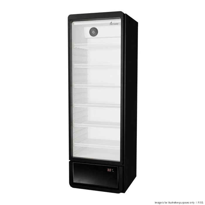 Thermaster Upright Glass Door Beverage Fridge - SDC-258B