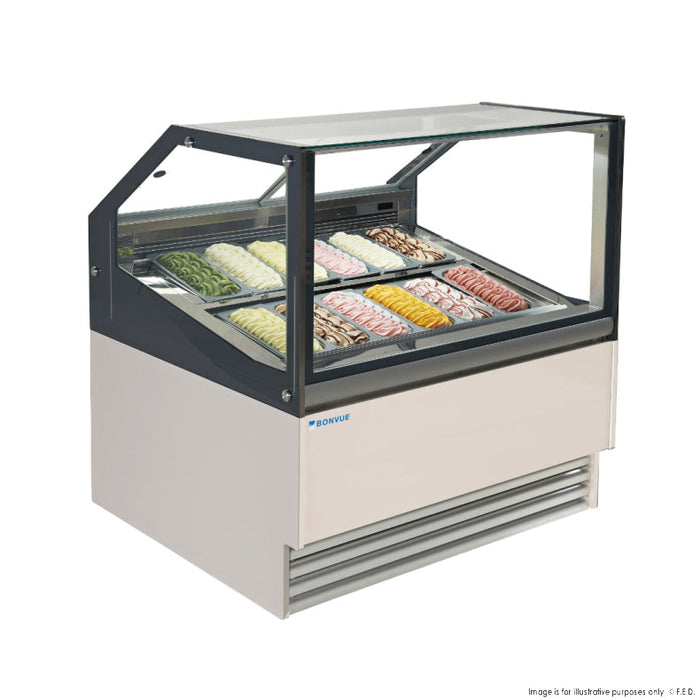 Bonvue Gelato / Ice Cream Display Showcase - SGD-12