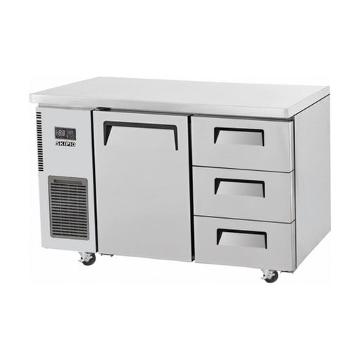 Skipio Three Drawer 1200mm Under Bench Fridge 280L - SUR12-3D-3
