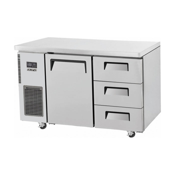 Skipio Three Drawer 1200mm Under Bench Fridge 280L - SUR12-3D-3