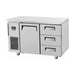 Skipio Three Drawer 1200mm Under Bench Fridge 280L - SUR12-3D-3