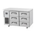 Skipio Six Drawer 1200mm Under Bench Fridge 280L - SUR12-3D-6