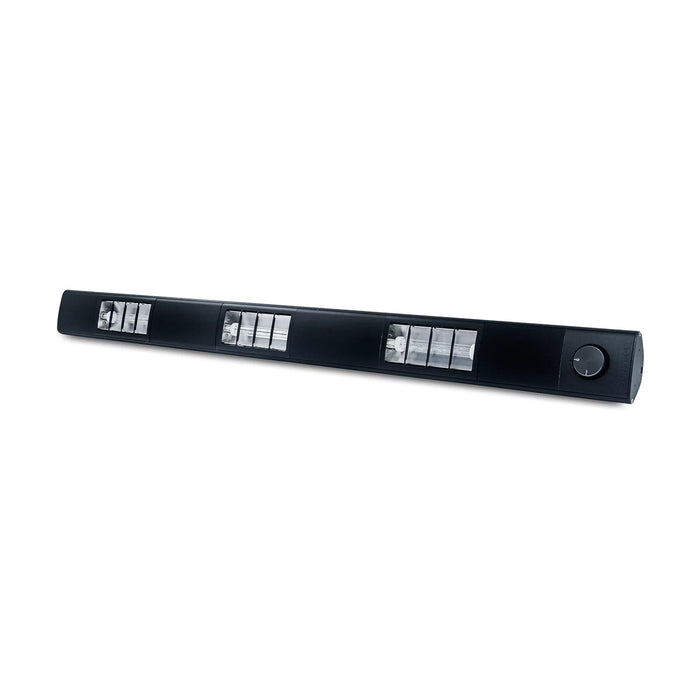 Roband Compact Strip Heat Lamp Quartz 1200mm Black - SQ1200B