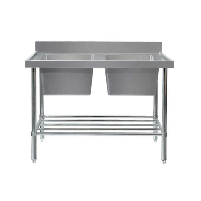 Mixrite Double Sink Bench W2100 X D700 X H900 1 - SS2721L