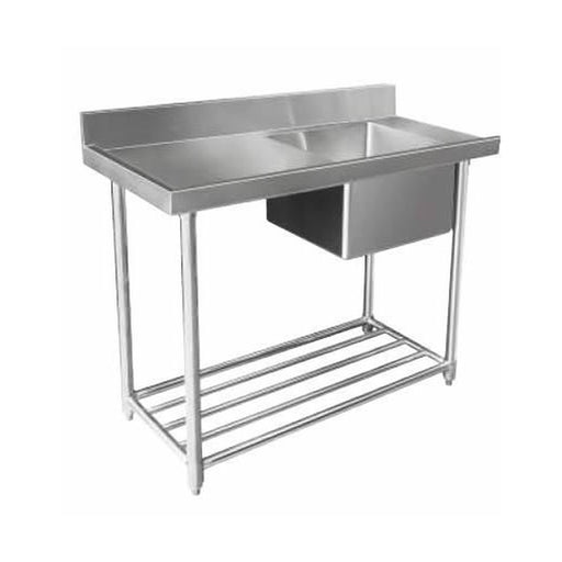 Mixrite CATALOG/PRODUCT/VIEW/ID/1044/S/STAINLESS Steel Dishwasher Single Inlet Sink W1200 X D700 X H900/ - WSS17165L