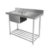 Mixrite Stainless Steel Dishwasher Single Inlet Sink 1 - WSS16120R